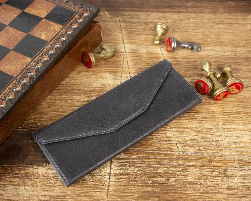 Bayelon Smart Leather Glasses Case - Triangular Design