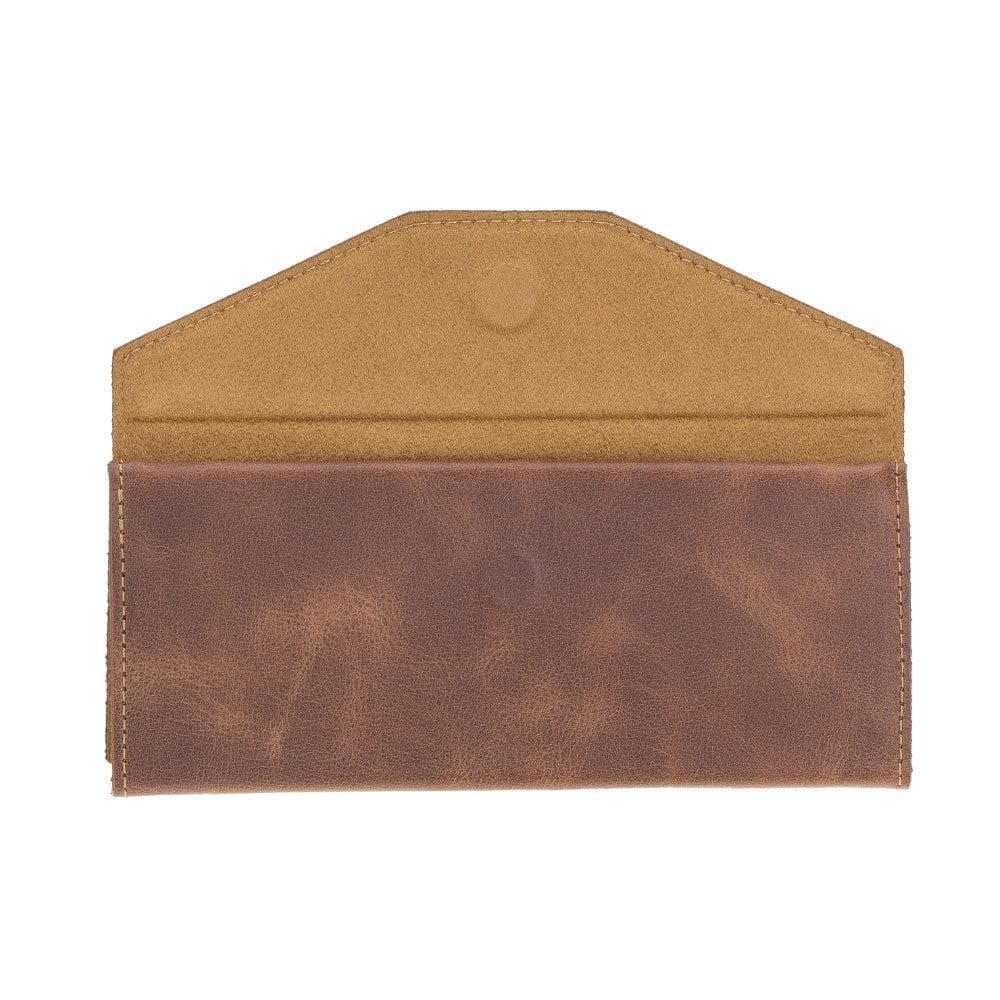 Bayelon Smart Leather Glasses Case - Triangular Design