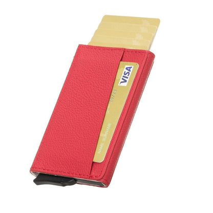 Bayelon Torres Leather Mechanical Card Holder