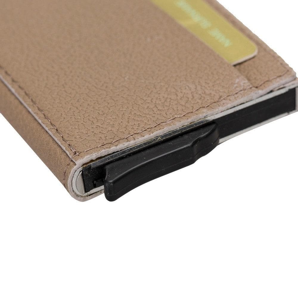 Bayelon Torres Leather Mechanical Card Holder