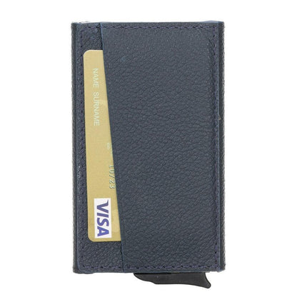 Bayelon Torres Leather Mechanical Card Holder