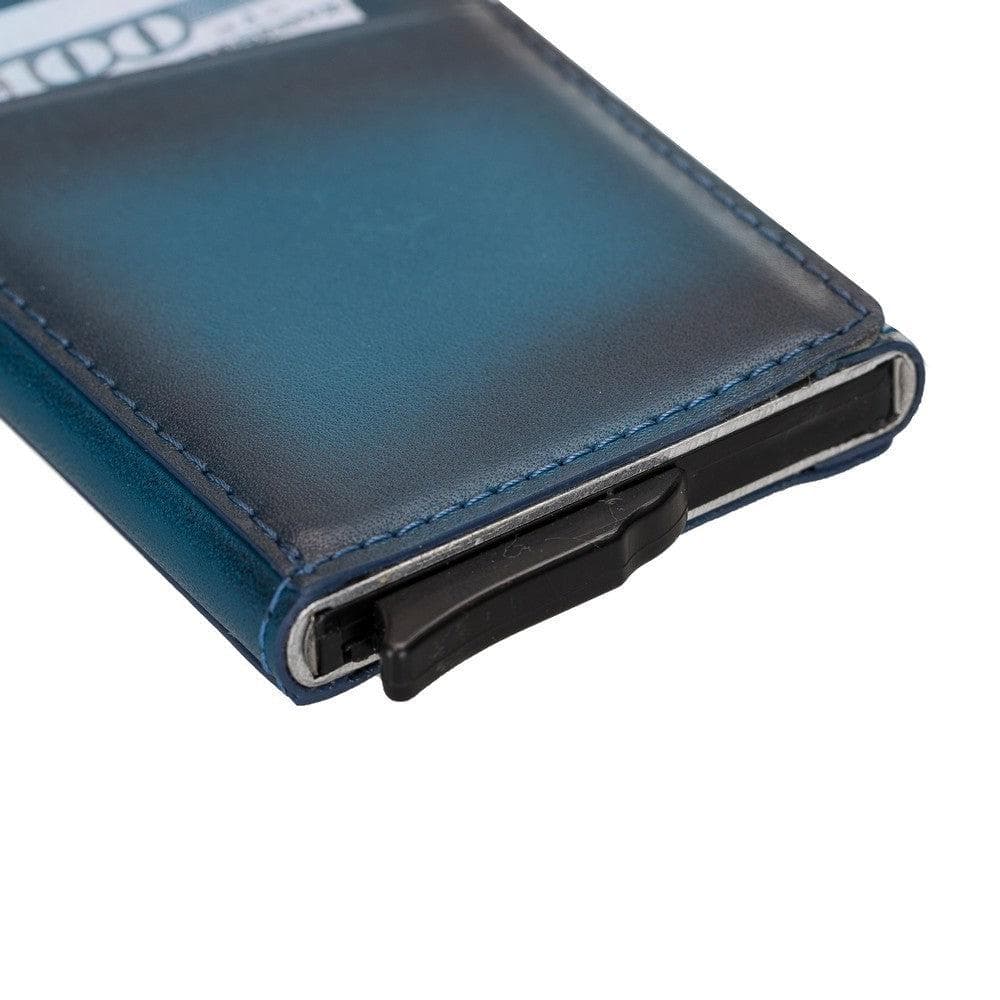 Bayelon Torres Leather Mechanical Card Holder