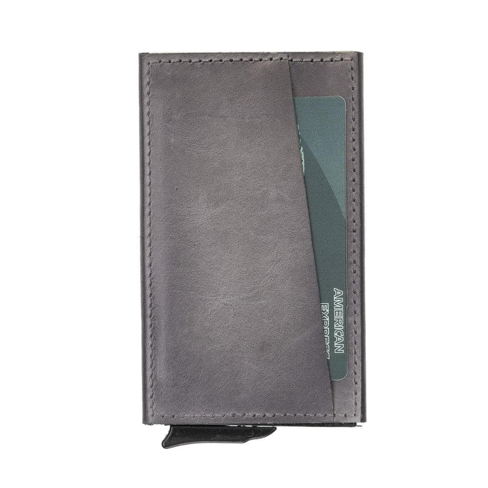 Bayelon Torres Leather Mechanical Card Holder