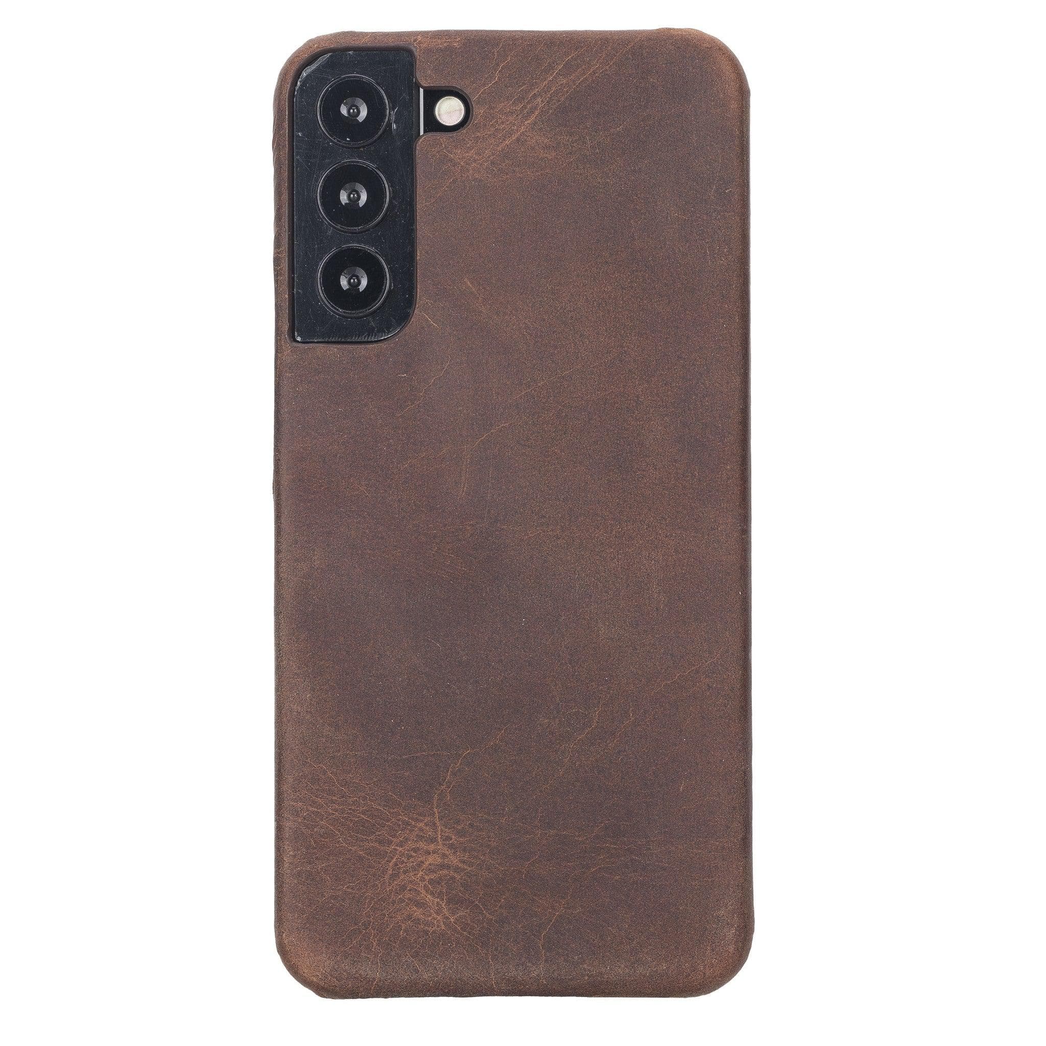 Bayelon Ultimate Leather Case for Samsung Galaxy S22 Series Galaxy S22 Saddle Brown