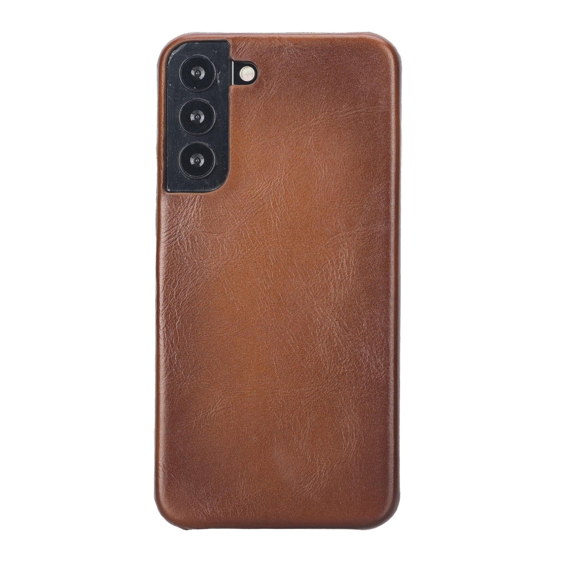 Bayelon Ultimate Jacket Samsung Galaxy S22 Series Leather Case / UJ Galaxy S22 Tan