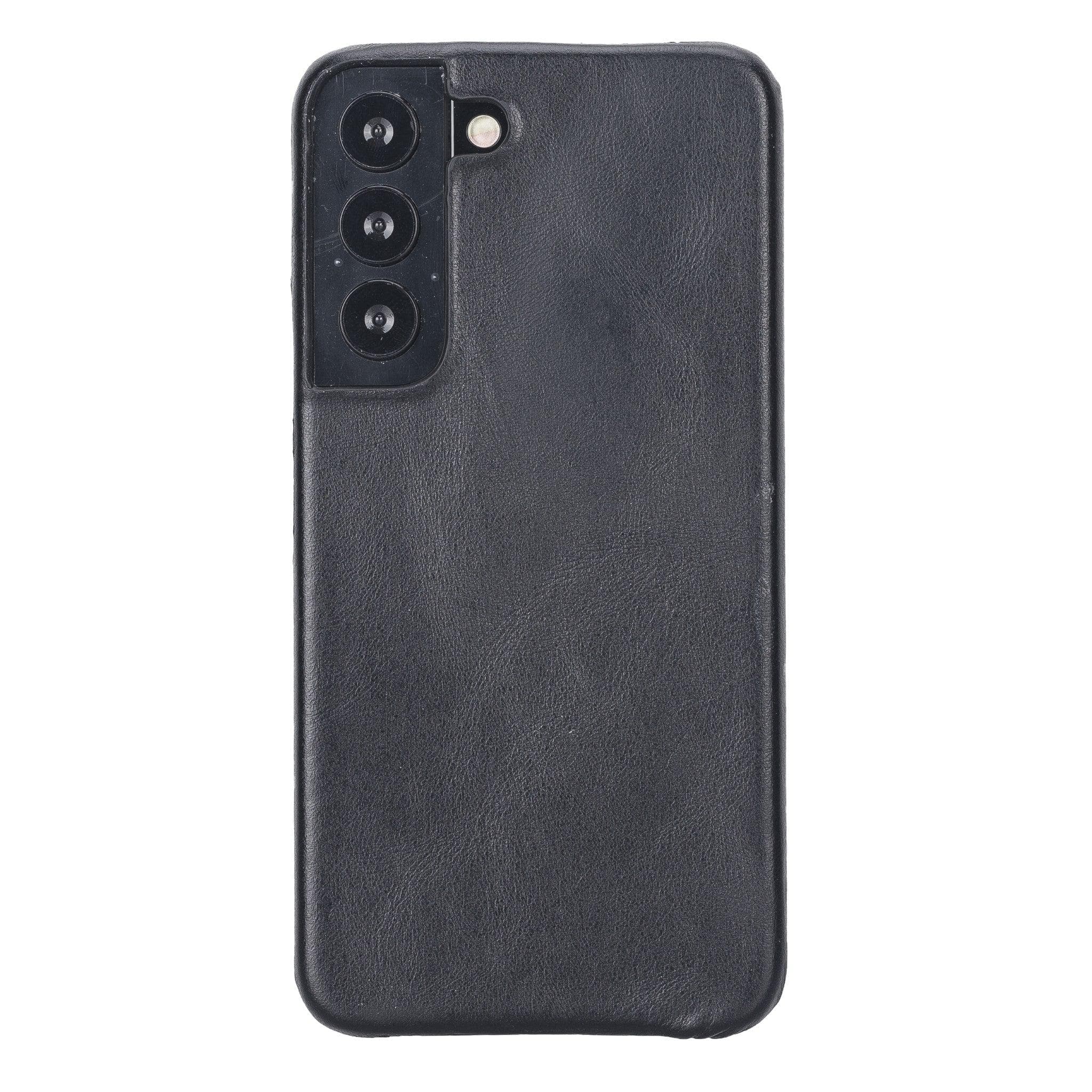 Bayelon Ultimate Leather Case for Samsung Galaxy S22 Series Galaxy S22 Plus Black