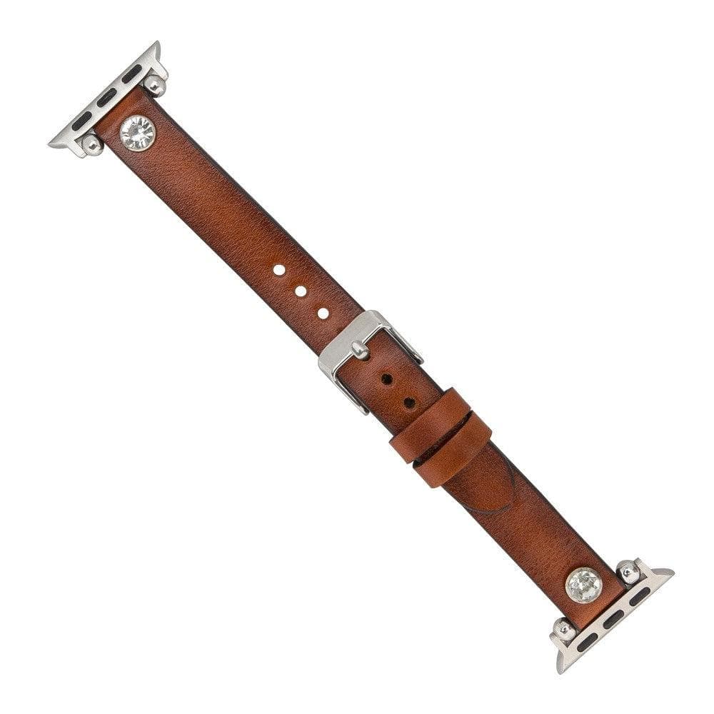 UnBranded Visby Ferro Style Leather Apple Watch Band