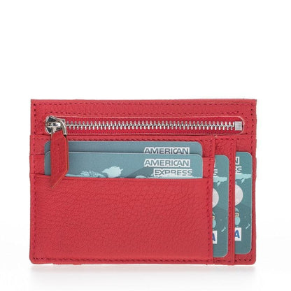 UnBranded Zip Leather Card Holder