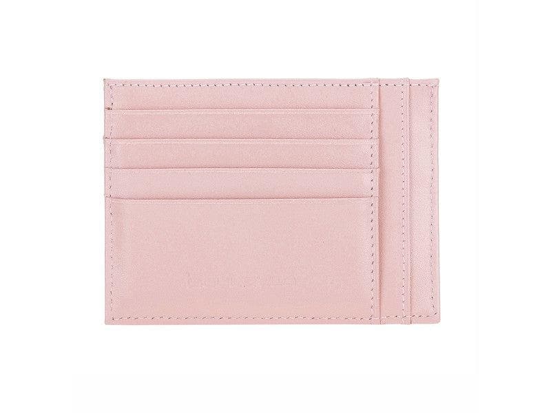 Bayelon Slim Zip Leather Card Holder with Coin Pocket