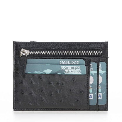 UnBranded Zip Leather Card Holder