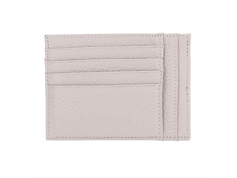 Bayelon Slim Zip Leather Card Holder with Coin Pocket