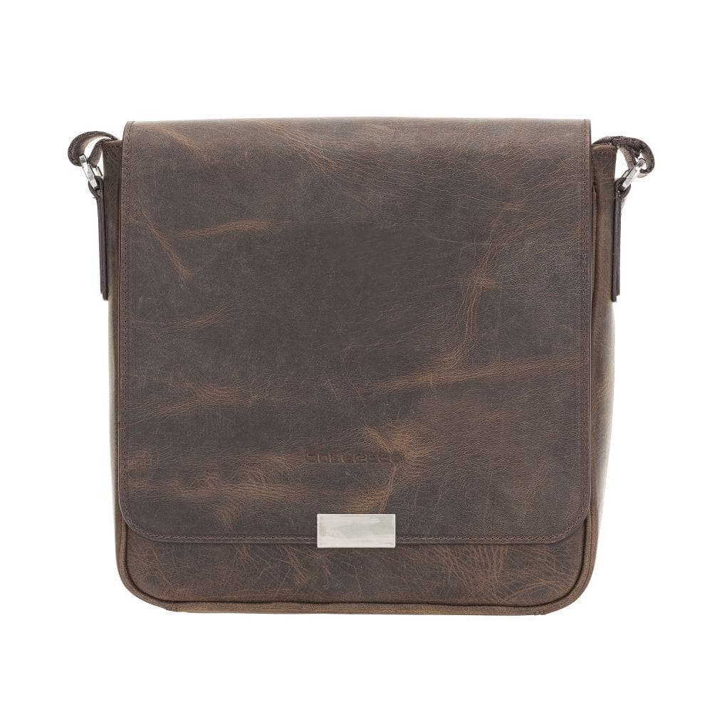 Bouletta Calisto Leather Messenger Bag Saddle Brown