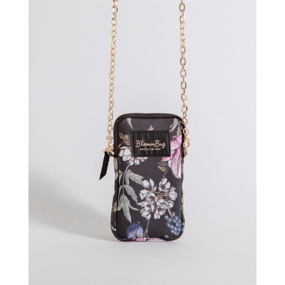 BloominBag Black Cherries Cell Phone Crossbody Bag Default Title