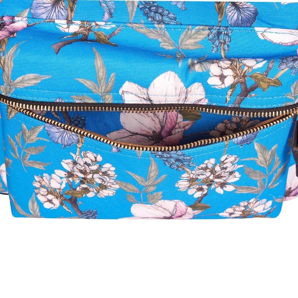 BloominBag Blue Cherry Blossom 13-14 Inch MacBook / Laptop Backpack