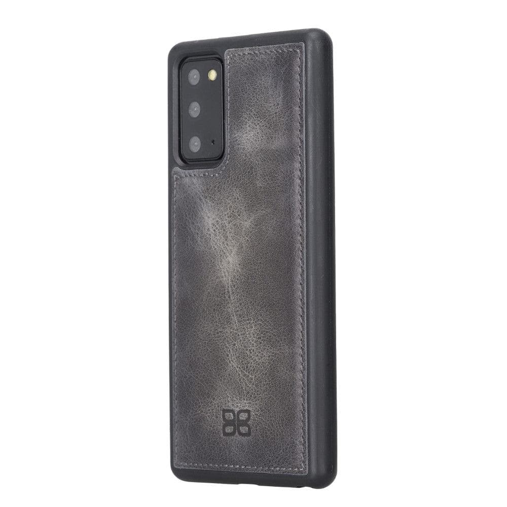Bouletta Flex Cover Leather Samsung Note 20 Ultra Case Gray