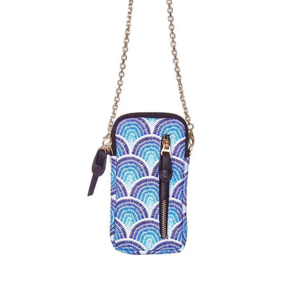 BloominBag Calm Waves Cell Phone Crossbody Bag