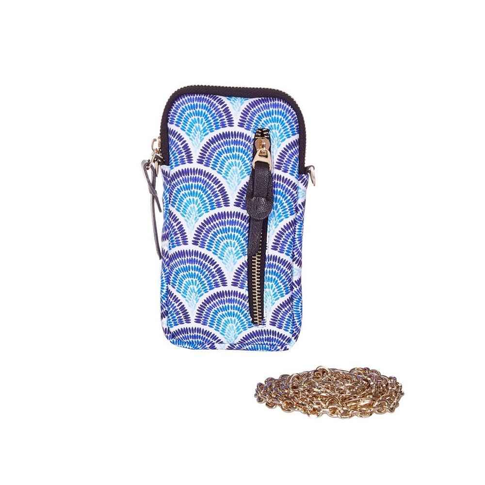 BloominBag Calm Waves Cell Phone Crossbody Bag
