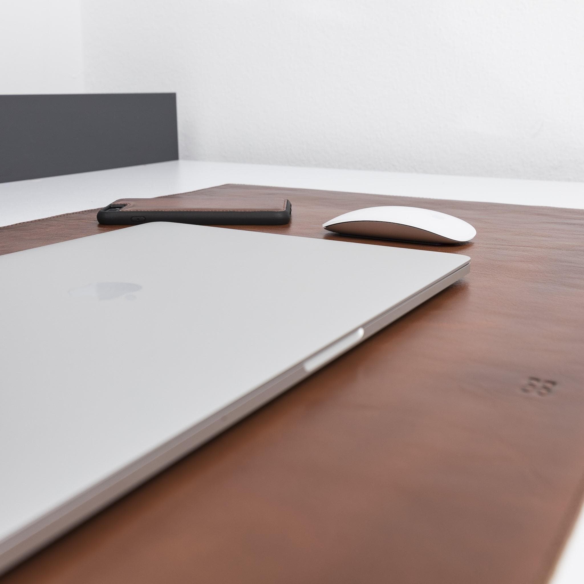Bayelon Premium Genuine Leather Desk Mat