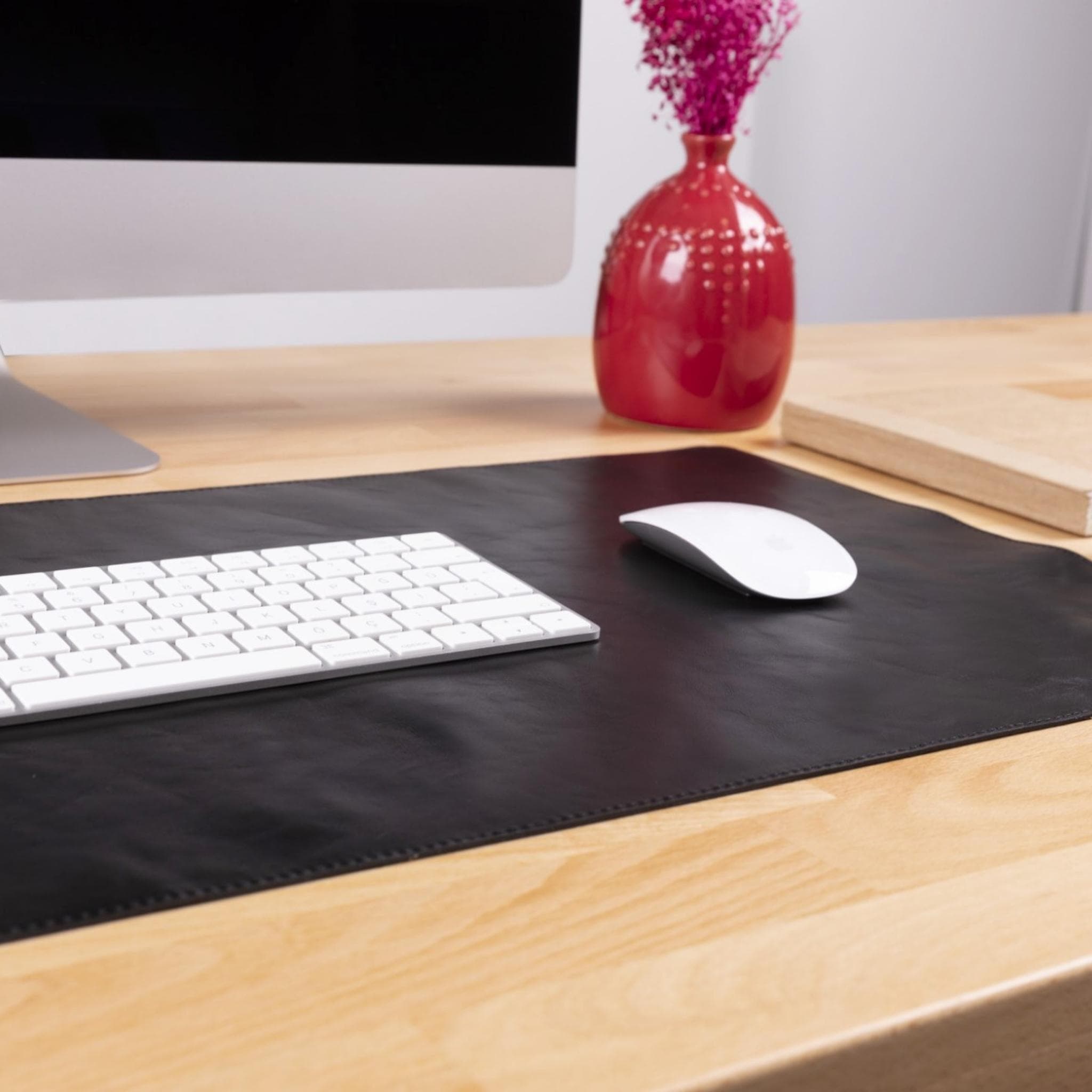 Bayelon Premium Genuine Leather Desk Mat