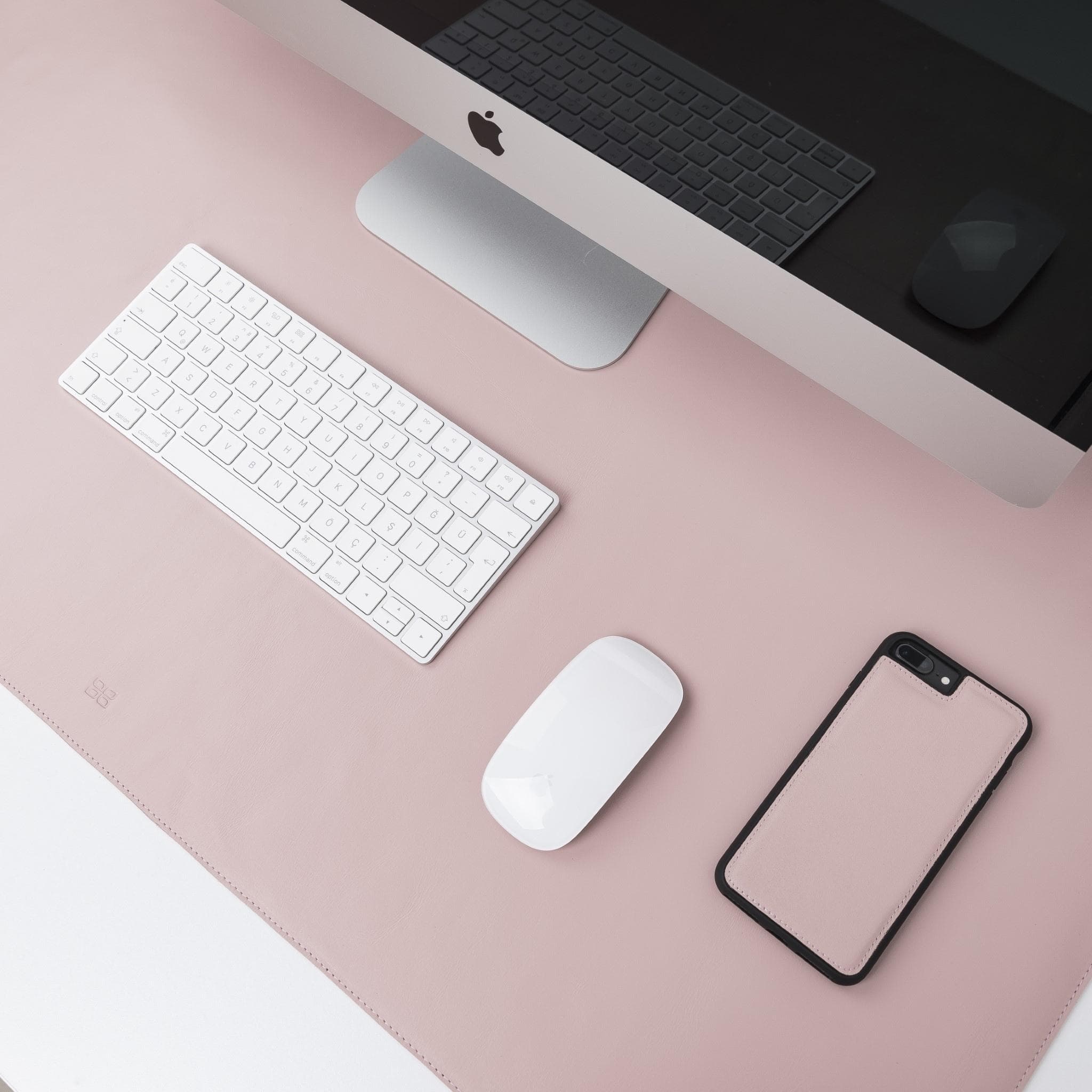 Bayelon Premium Genuine Leather Desk Mat