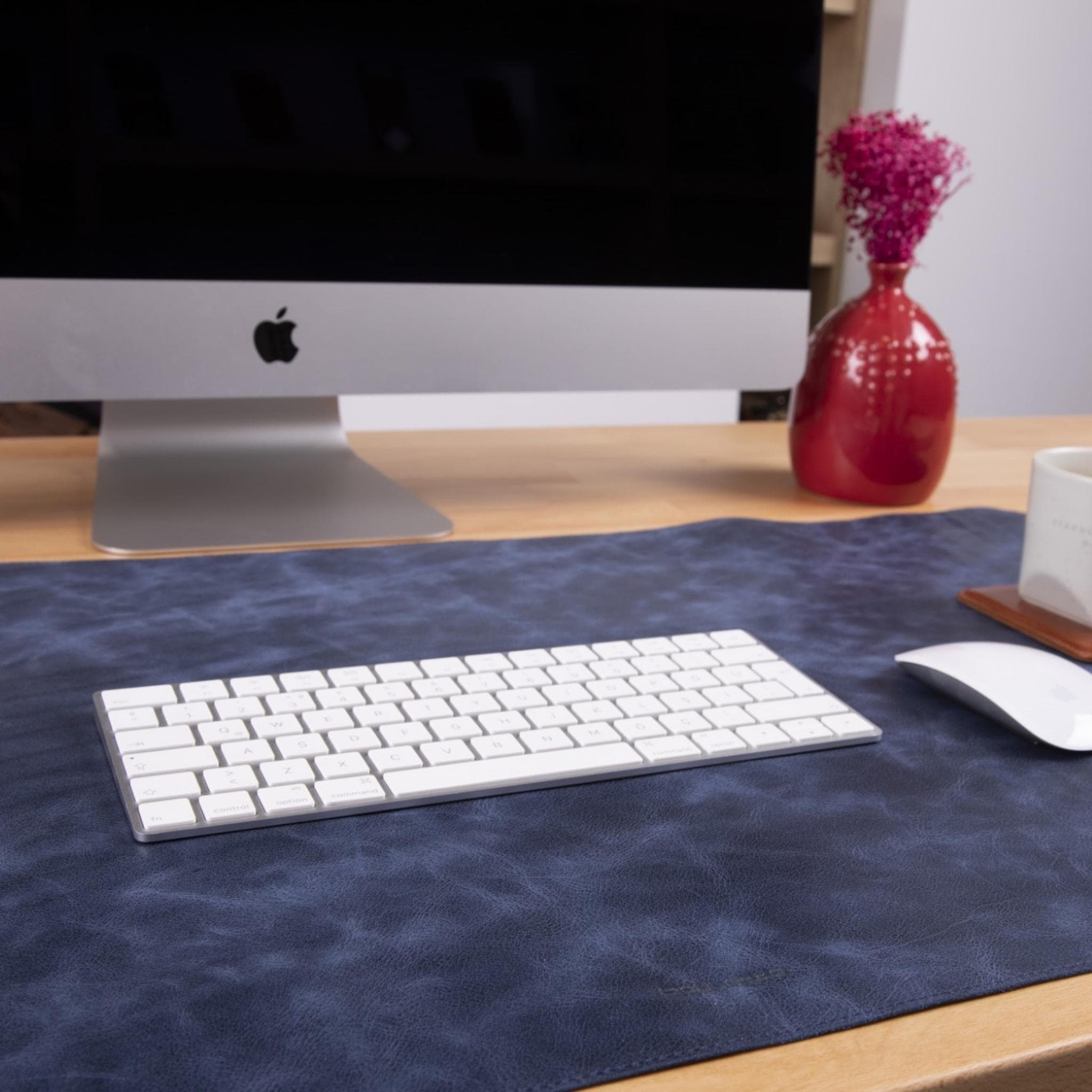 Bayelon Premium Genuine Leather Desk Mat