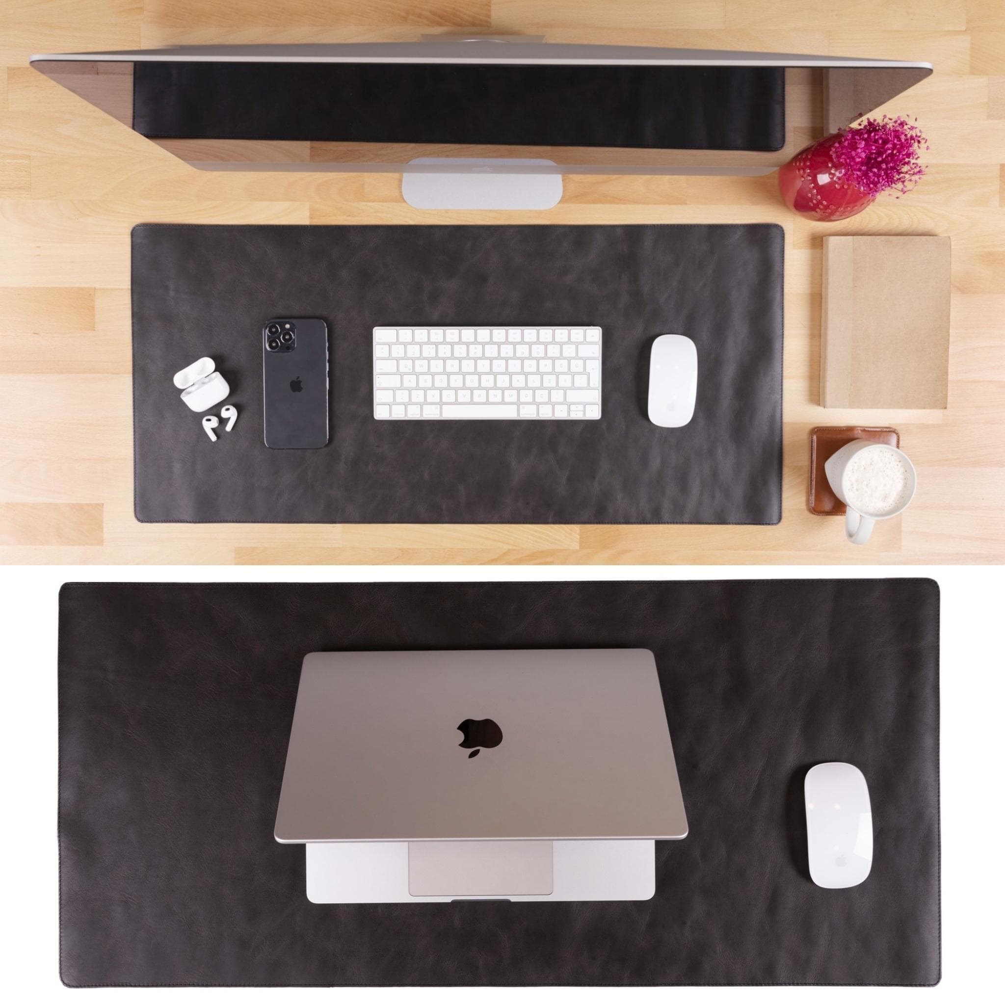 Bayelon Premium Genuine Leather Desk Mat