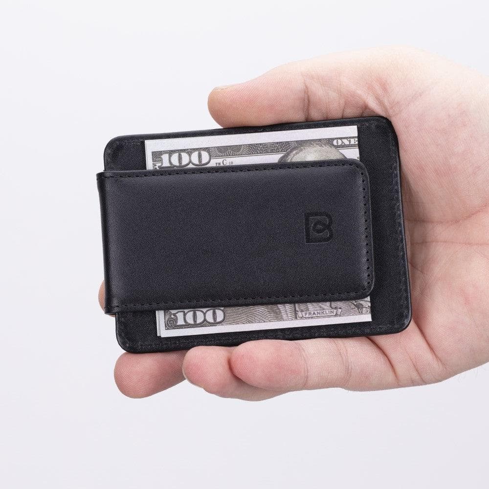 Bayelon Handcrafted Dangly Leather Card Holder