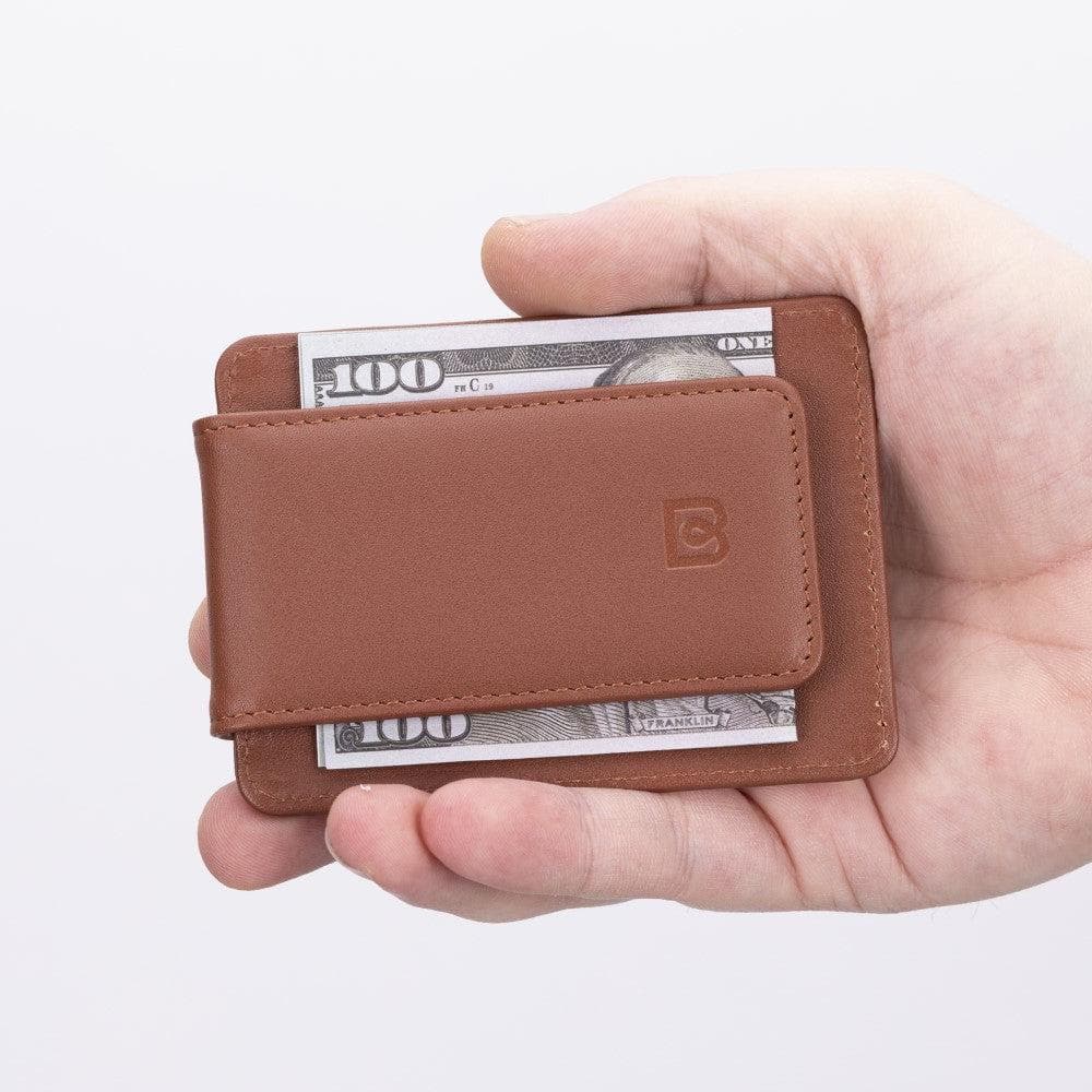 Bayelon Handcrafted Dangly Leather Card Holder