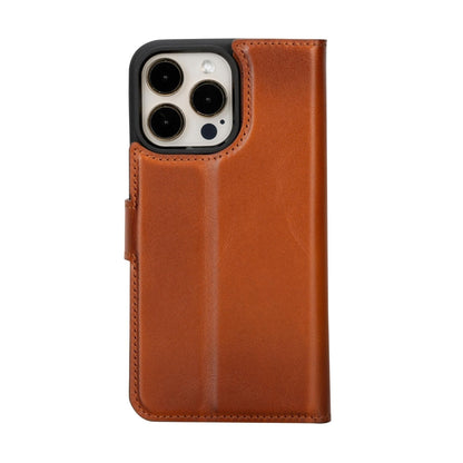 Bouletta Magic iPhone 15 Series Detachable Leather Wallet Case - MW