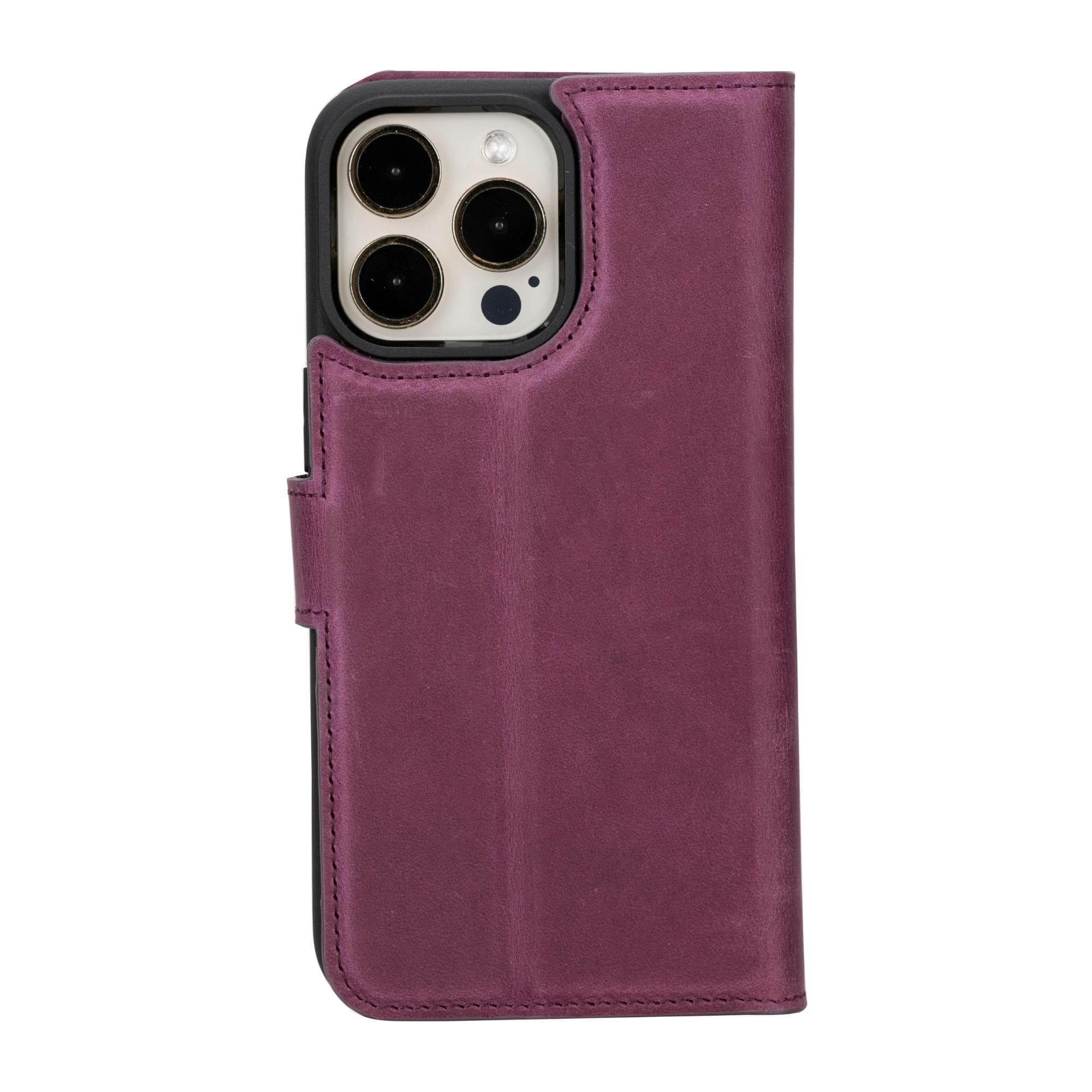 Bayelon Magic iPhone 15 Series Leather Wallet Case - MW