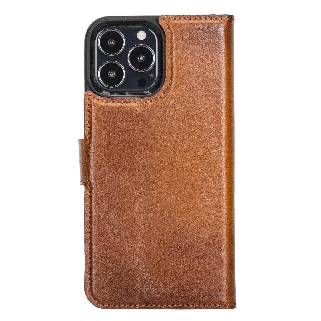 Bayelon Magic iPhone 13 Series Detachable Leather Wallet Case - MW