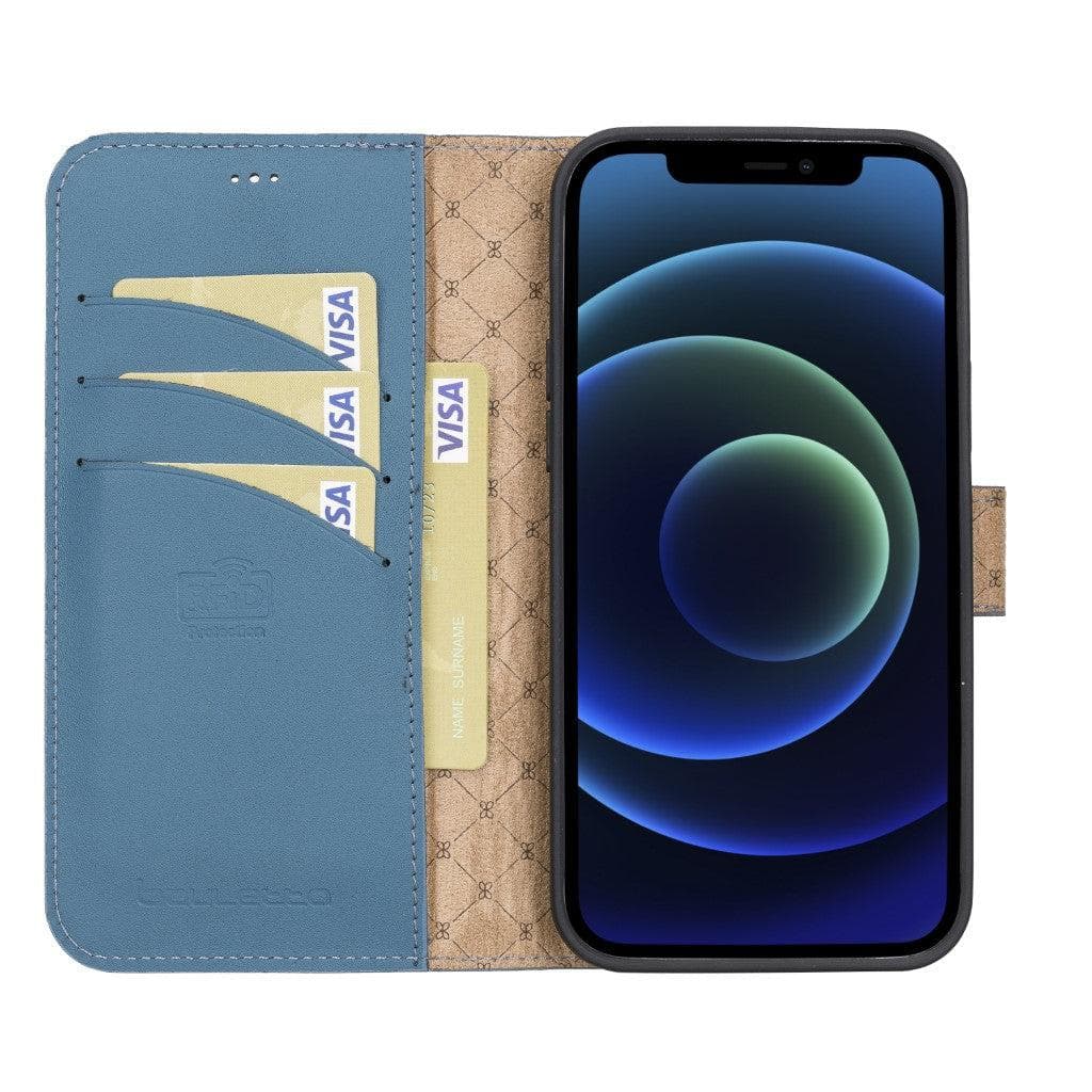 Bayelon Magic iPhone 13 Series Detachable Leather Wallet Case - MW