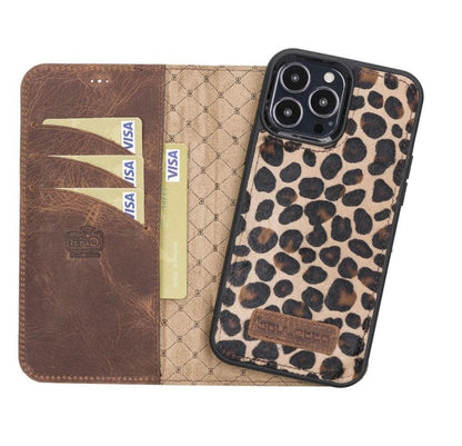 Bouletta Magic iPhone 13 Series Detachable Leather Wallet Case - MW