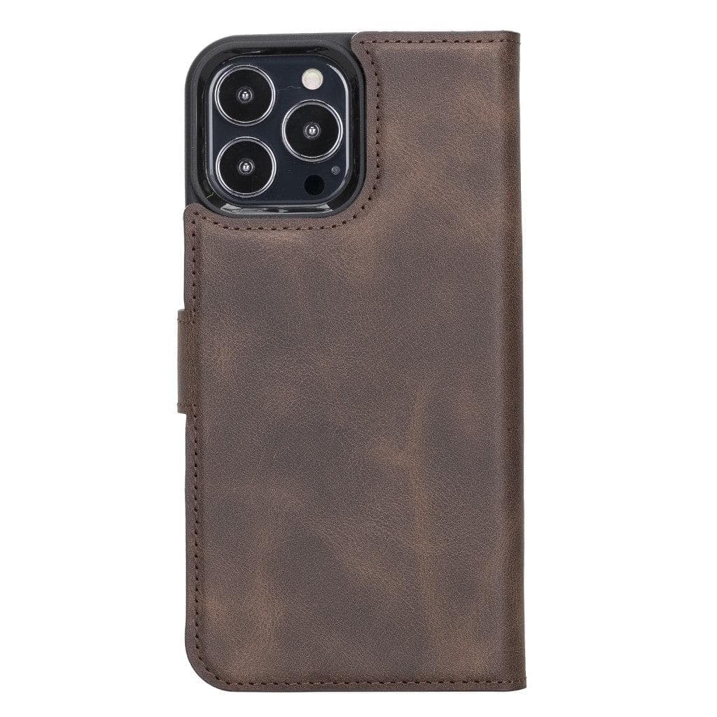 Bayelon Magic iPhone 13 Series Detachable Leather Wallet Case - MW