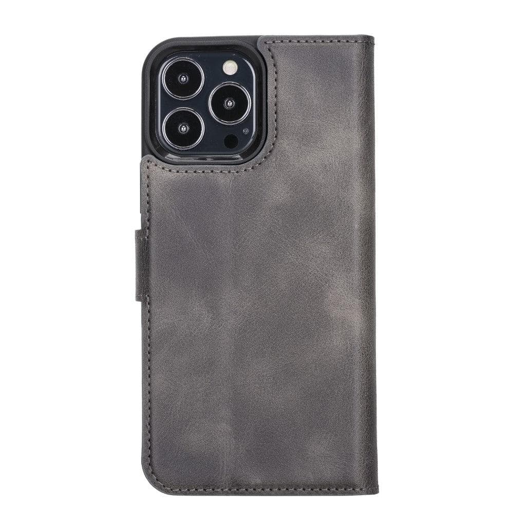 Bayelon Magic iPhone 13 Series Detachable Leather Wallet Case - MW