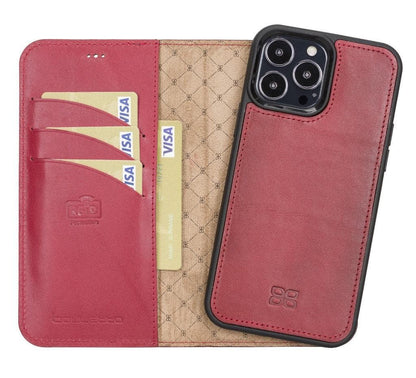 Bouletta Magic iPhone 13 Series Detachable Leather Wallet Case - MW