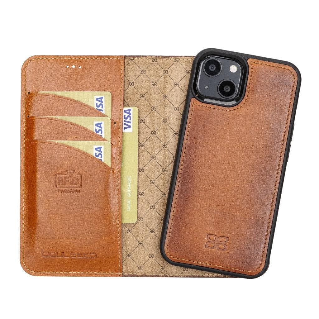 Bayelon Magic iPhone 13 Series Detachable Leather Wallet Case - MW