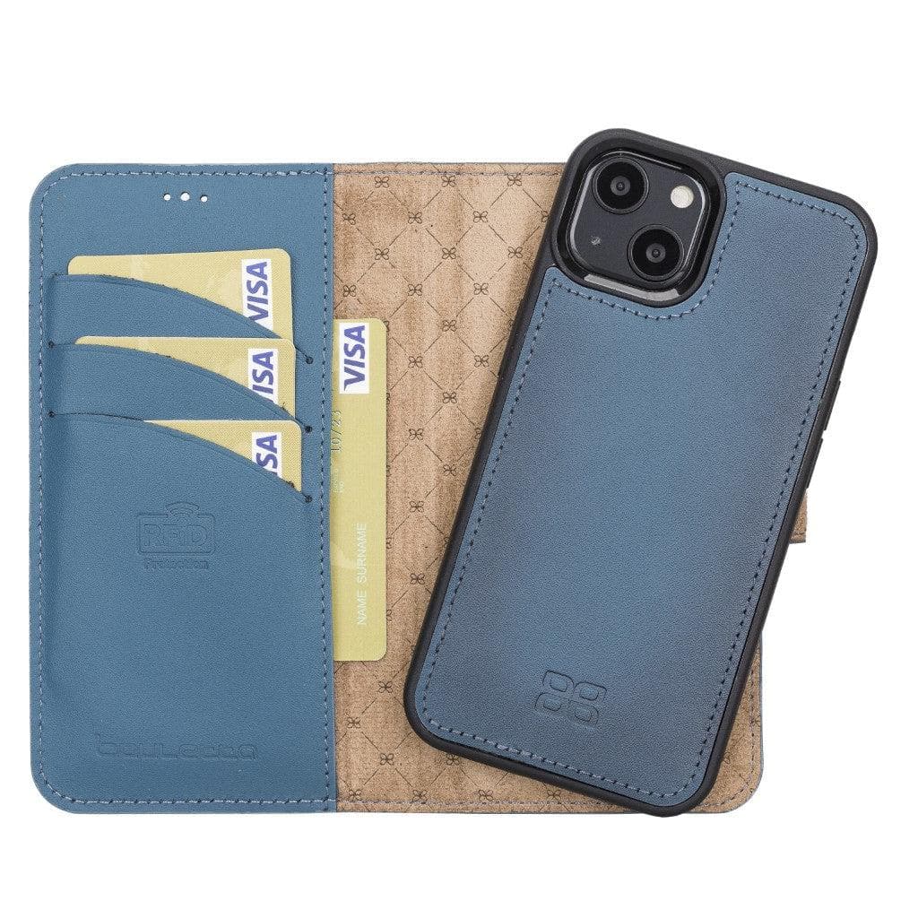 Bayelon Magic iPhone 13 Series Detachable Leather Wallet Case - MW