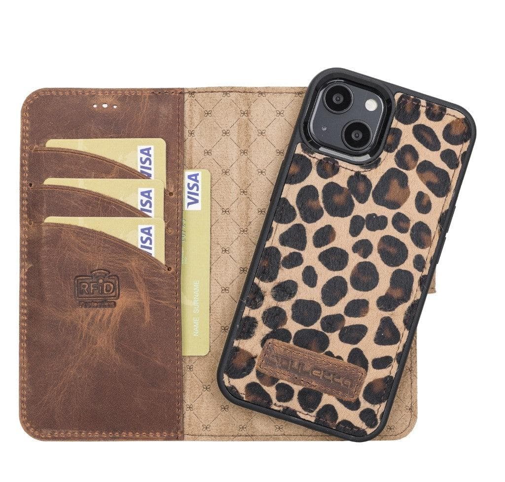 Bayelon Magic iPhone 13 Series Detachable Leather Wallet Case - MW