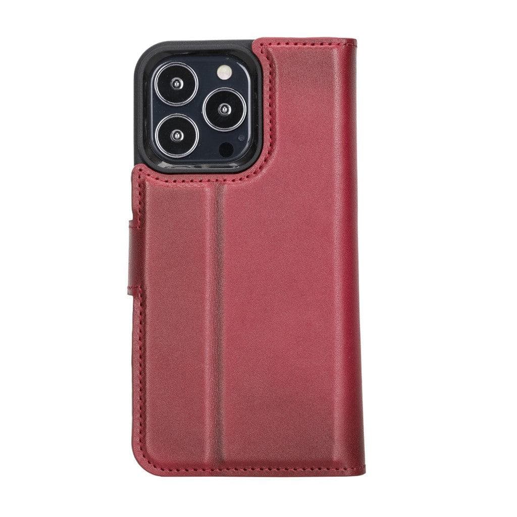 Bayelon Magic iPhone 13 Series Detachable Leather Wallet Case - MW