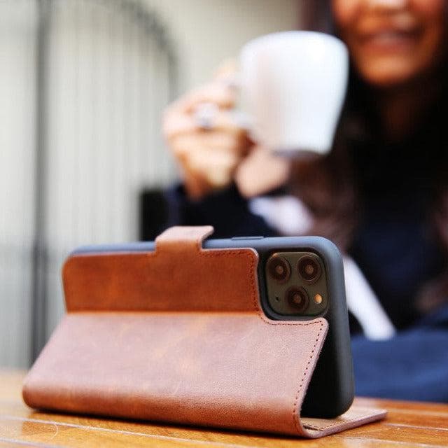 Bayelon Magic iPhone 13 Series Detachable Leather Wallet Case - MW