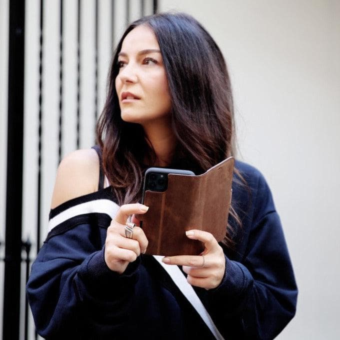 Bayelon Magic iPhone 13 Series Detachable Leather Wallet Case - MW