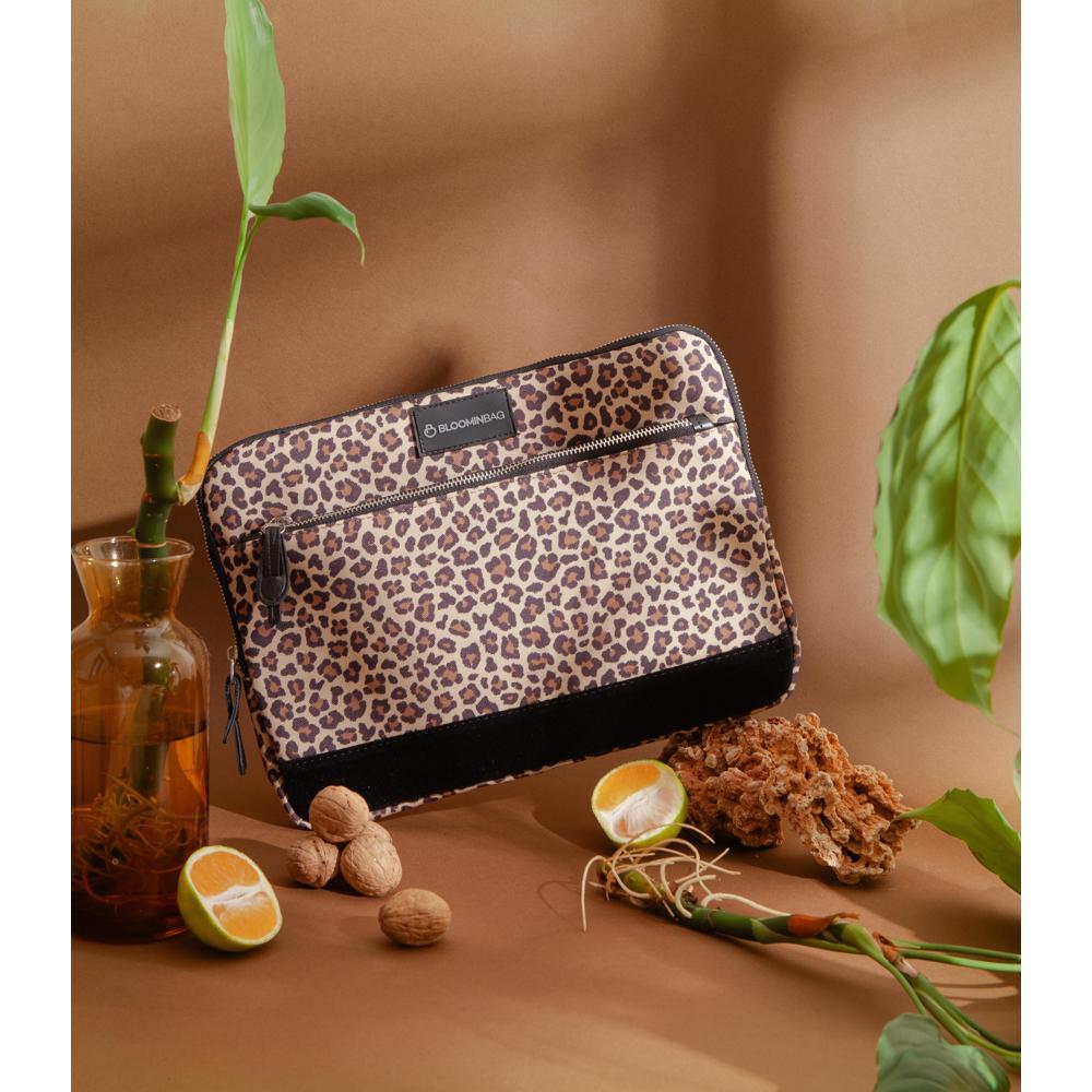 BloominBag Earthy Leopard 14 inch Laptop / MacBook Sleeve