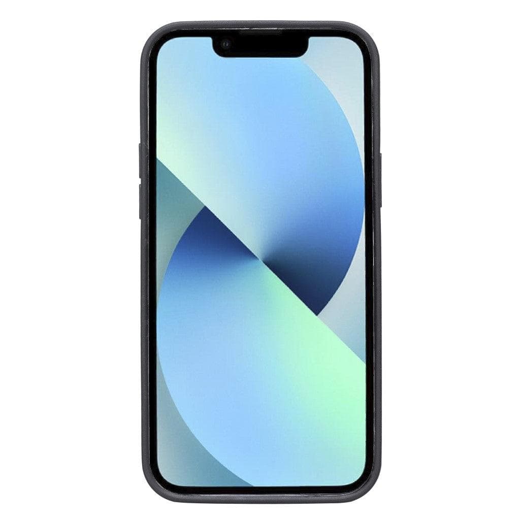 Bayelon Flex Cover Leather iPhone 13 Mini Case with Card Holder