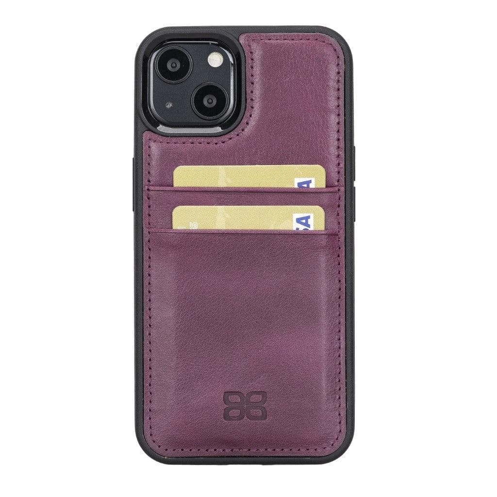 Bayelon Flex Cover Leather iPhone 13 Pro Max Case with Card Holder