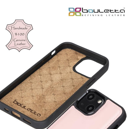 Bouletta Flex Cover Leather iPhone 13 Mini Case with Card Holder