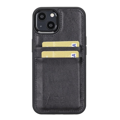 Bouletta Flex Cover Leather iPhone 13 Mini Case with Card Holder