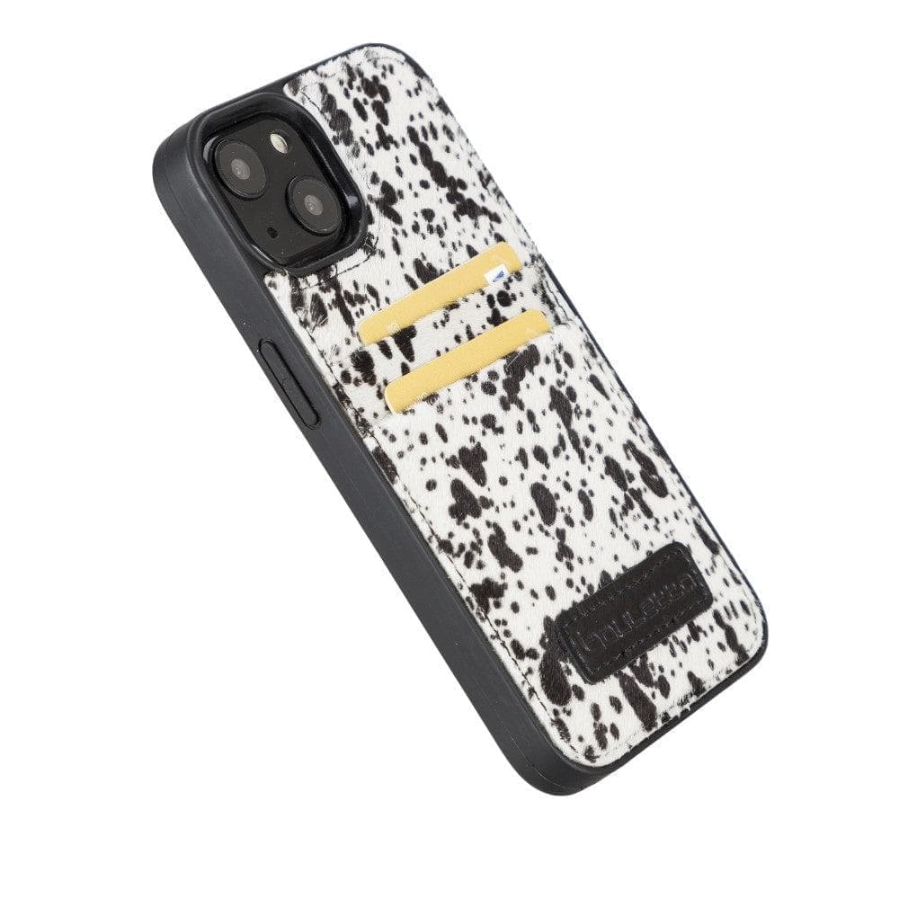 Bayelon Flex Cover Leather iPhone 13 Pro Max Case with Card Holder