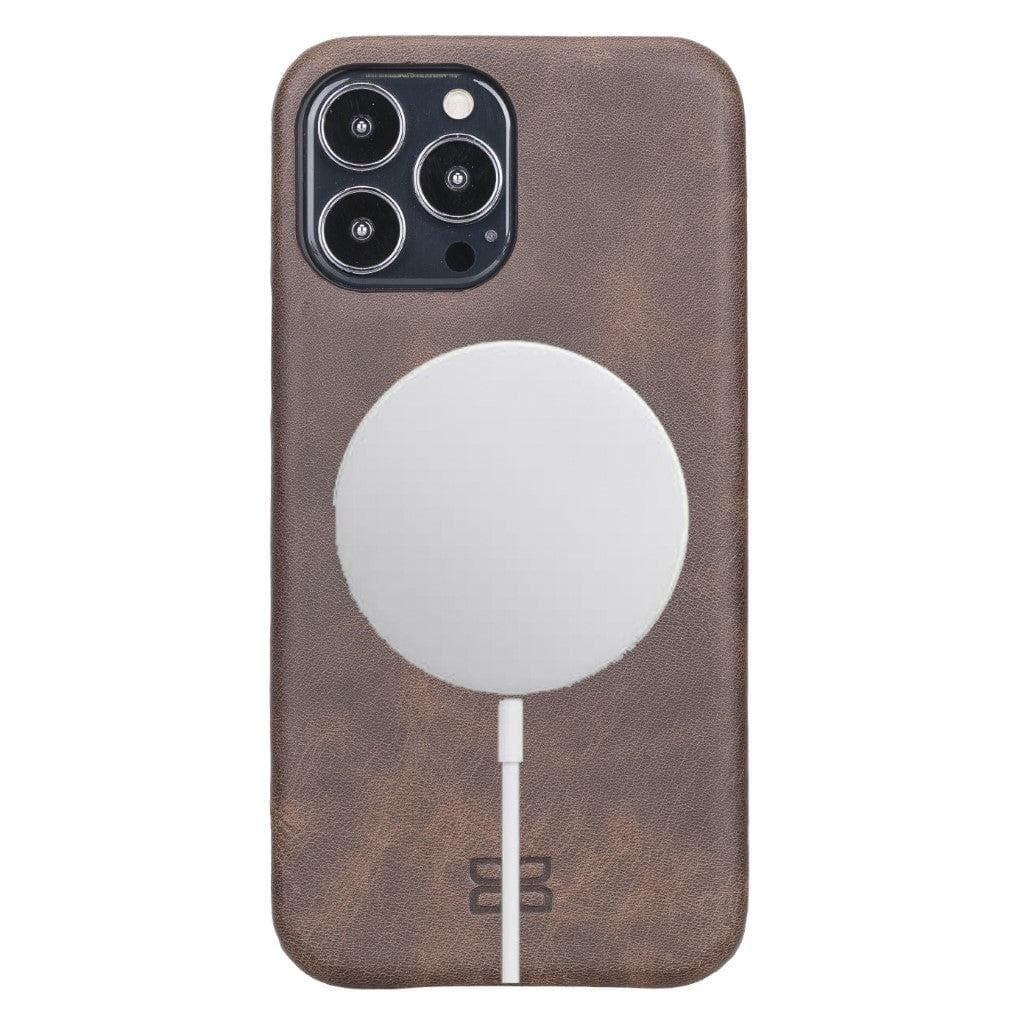 Bayelon F360 Genuine Leather Case for iPhone 13 Pro Max