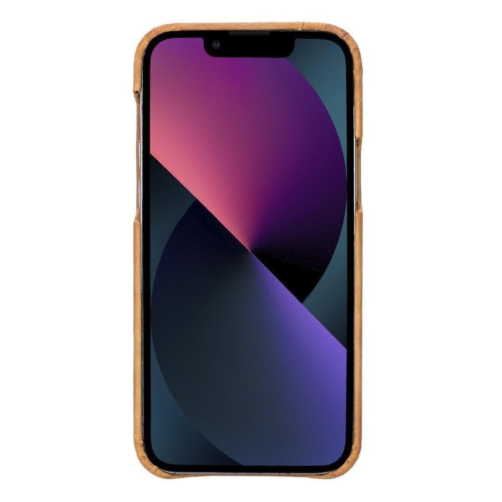 Bayelon F360 Genuine Leather Case for iPhone 13 Pro Max